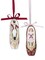 4.5-5" Resin Ballerina Slipper Ornament – Elegant Ballet-Themed Christmas Decoration